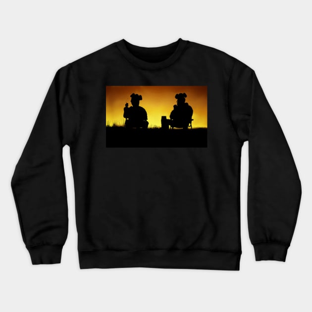 Breaking Bad Sunset Crewneck Sweatshirt by SanFernandez